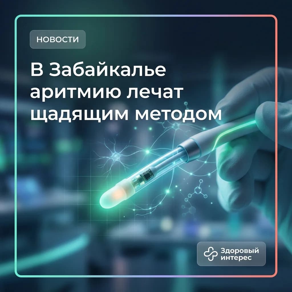 В Забайкалье стали лечить аритмию щадящим методом