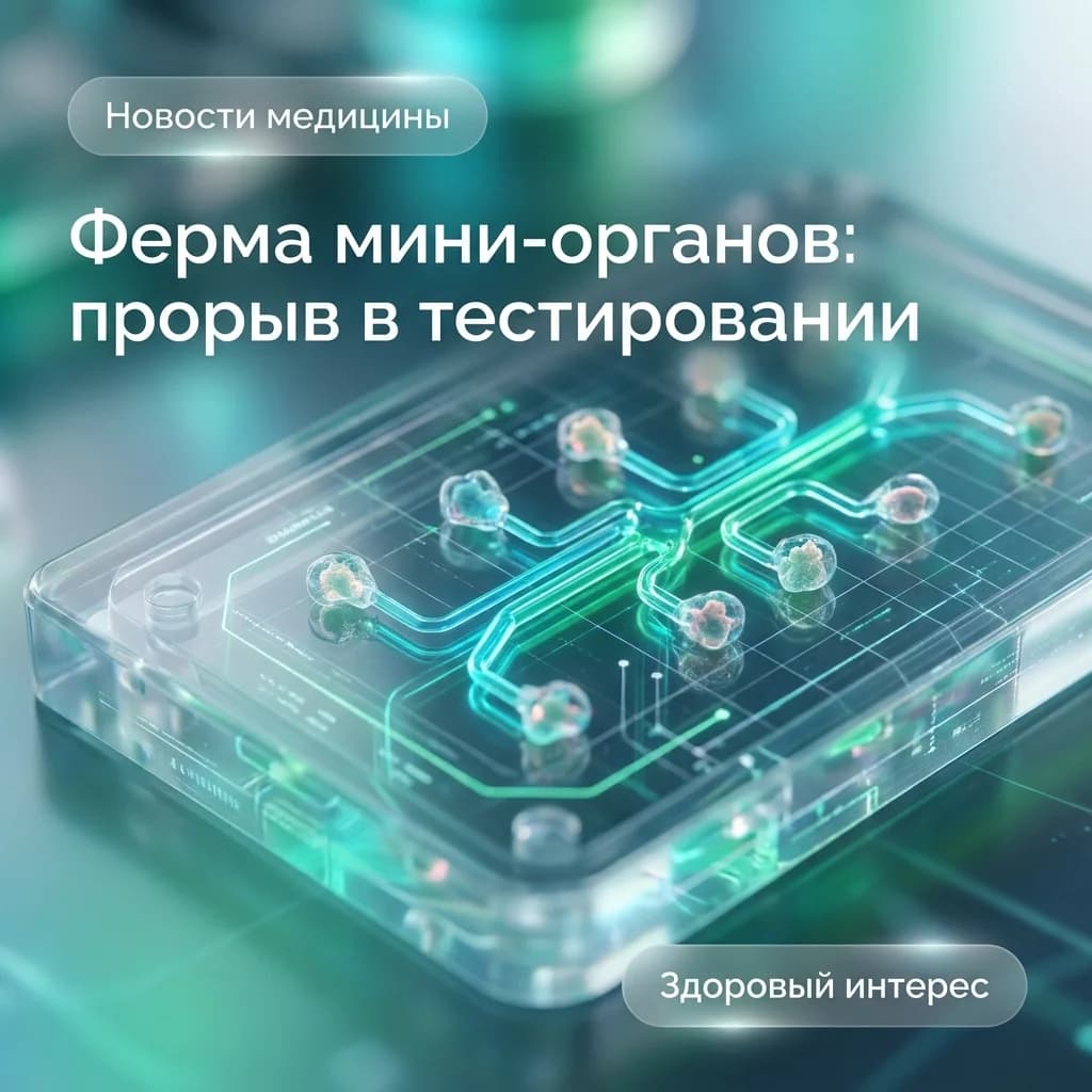 В Британии создадут «ферму» мини-органов для проверки лекарств