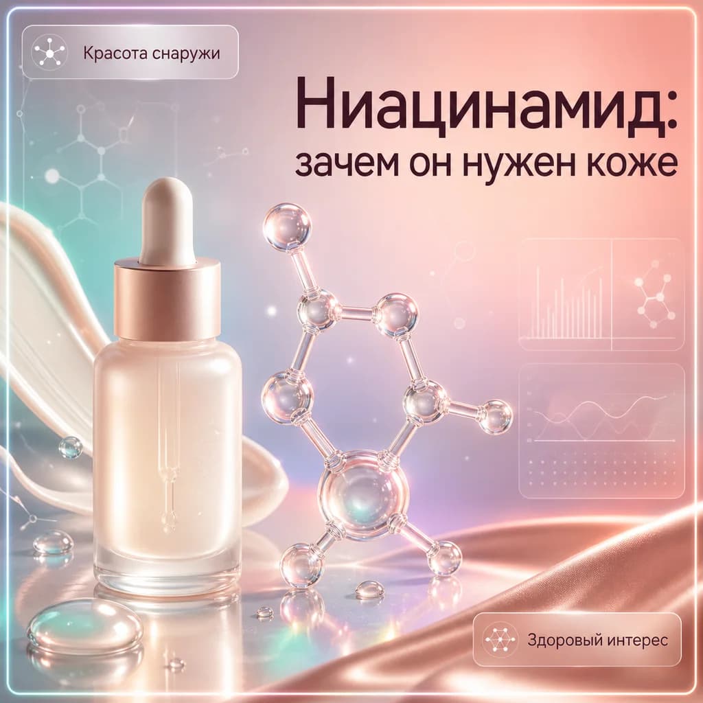 Ниацинамид: зачем он нужен коже