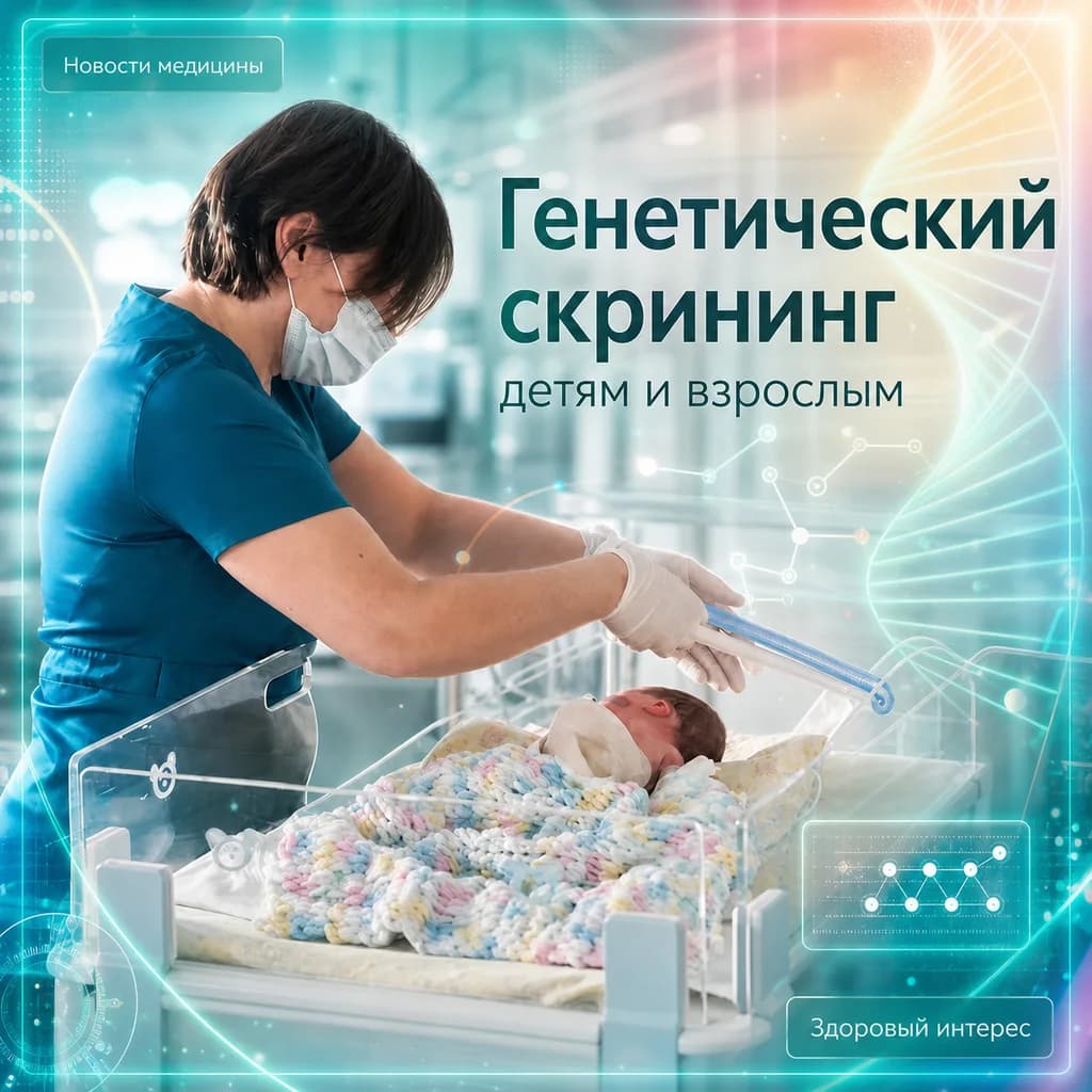Генетический скрининг: зачем он нужен детям и взрослым