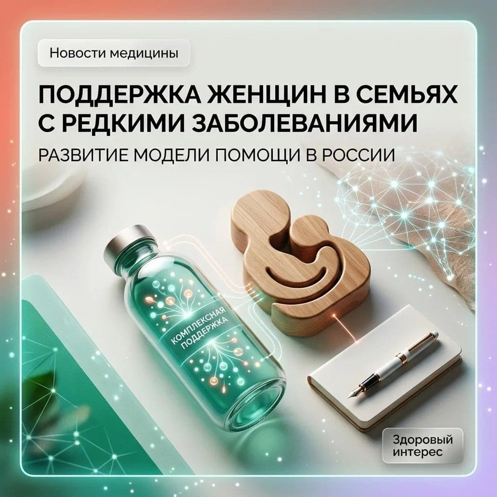 В России развивают поддержку женщин в семьях с редкими заболеваниями