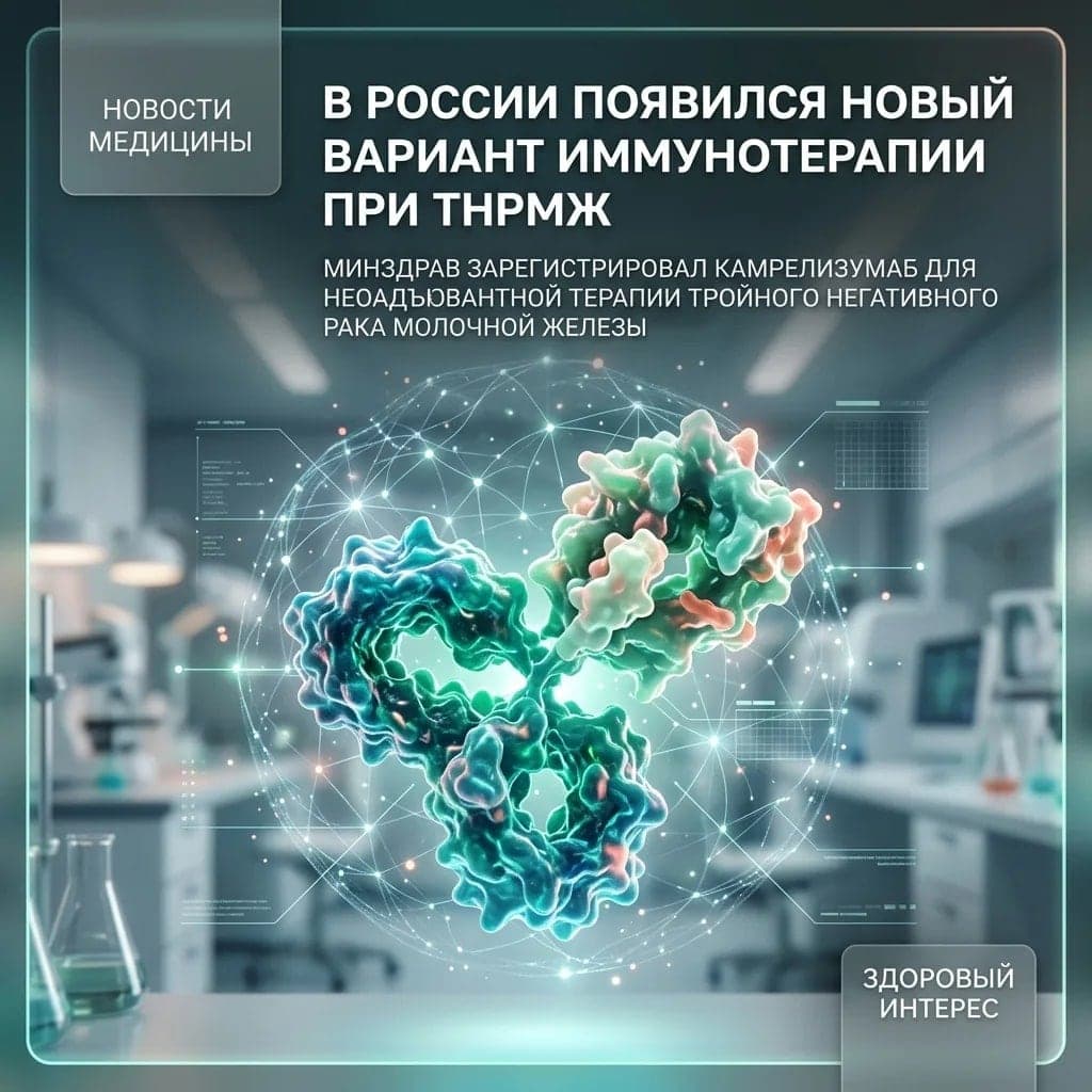 В России появился новый вариант иммунотерапии при ТНРМЖ