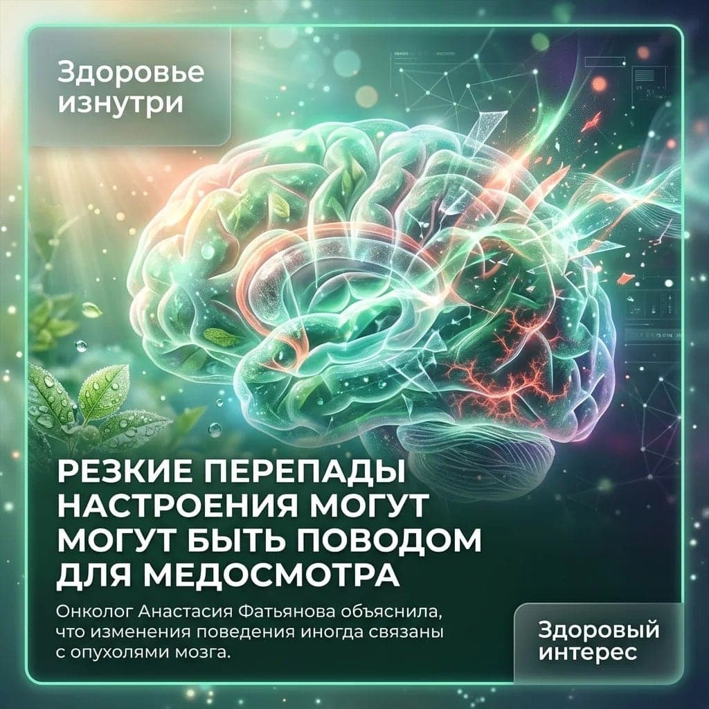 Резкие перепады настроения могут быть поводом для медосмотра
