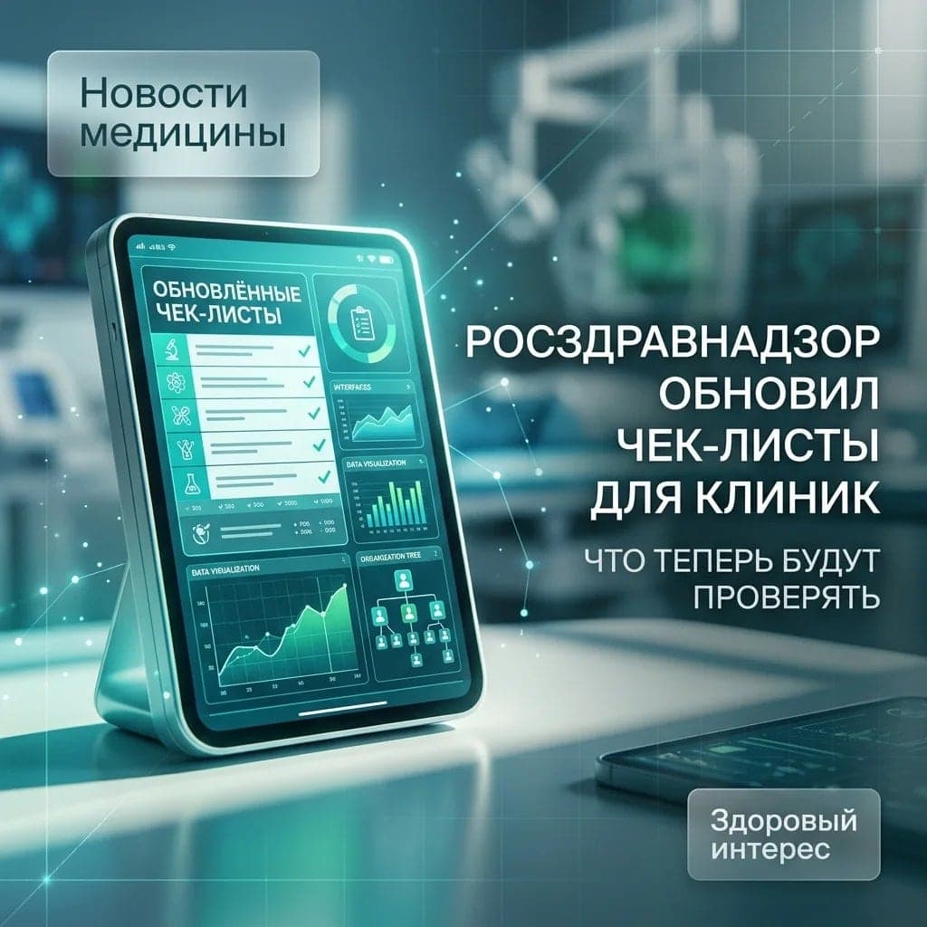 Росздравнадзор обновил чек-листы для клиник: что теперь будут проверять