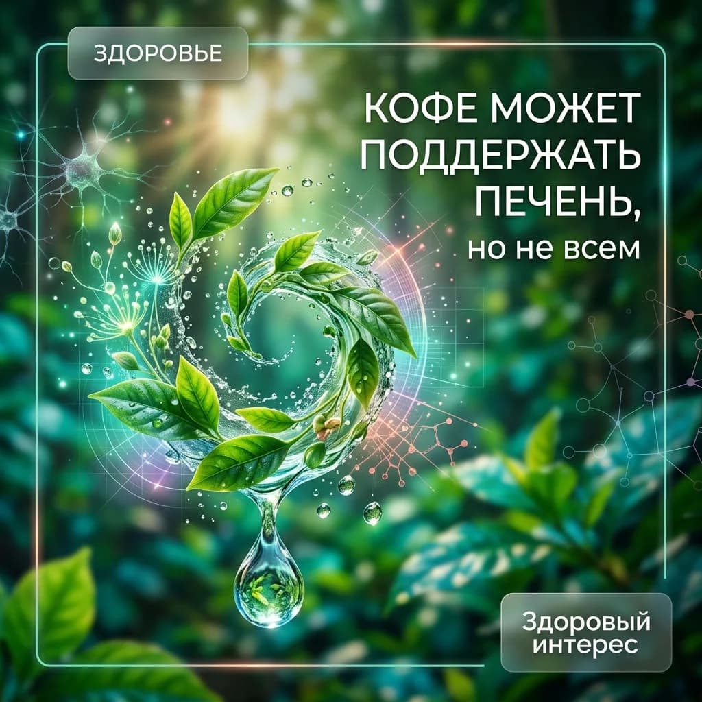 Кофе может поддержать печень, но не всем