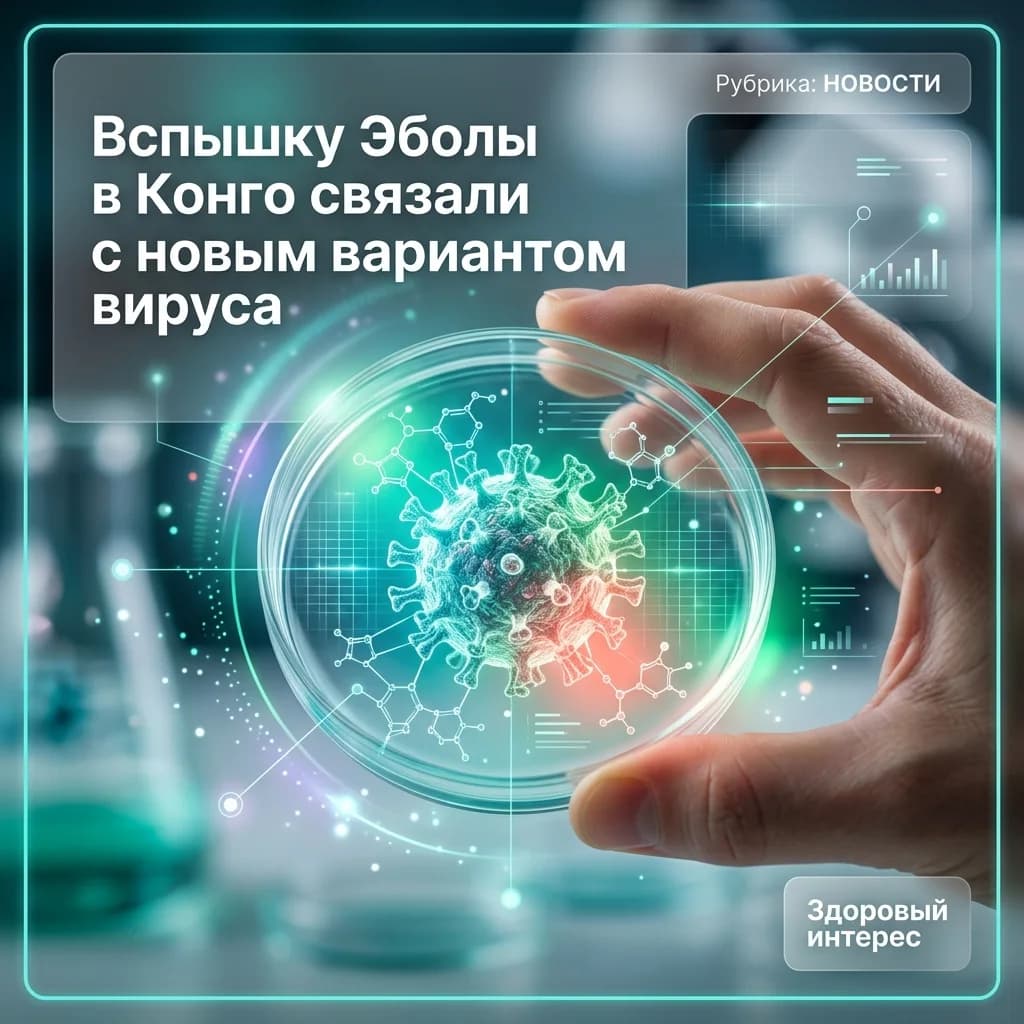 Вспышку Эболы в Конго связали с новым вариантом вируса