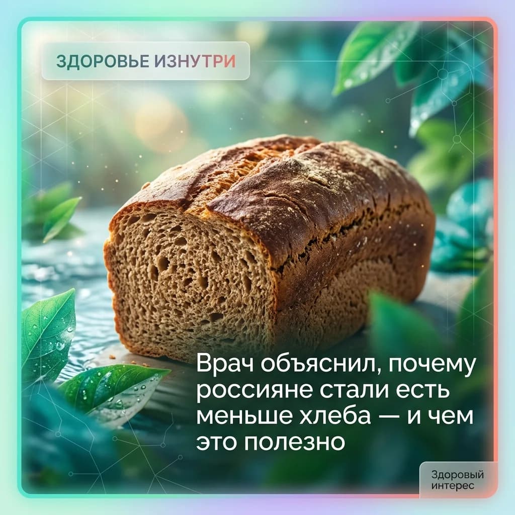 Врач объяснил, почему россияне стали есть меньше хлеба — и чем это полезно