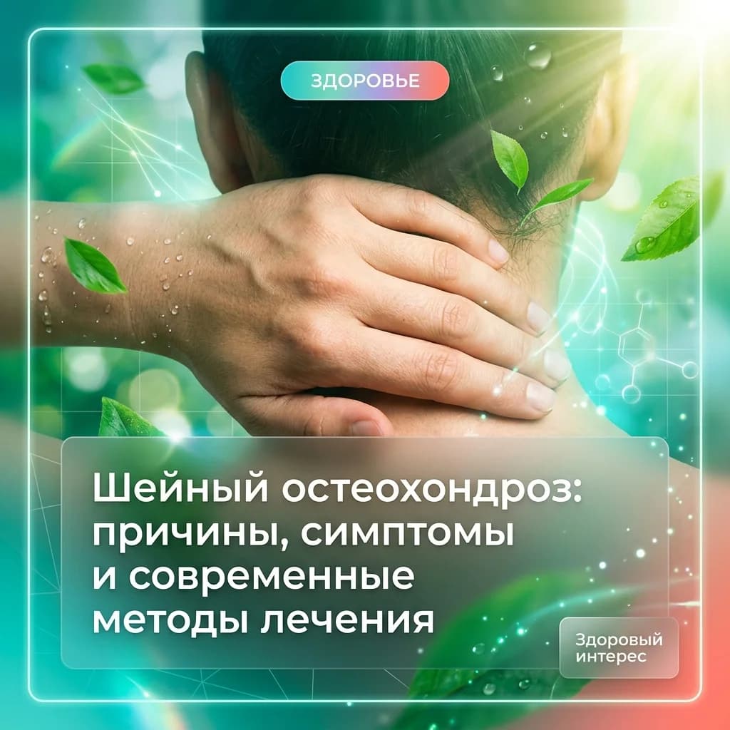 Шейный остеохондроз: что важно знать