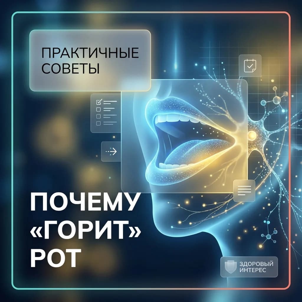 Почему «горит» рот