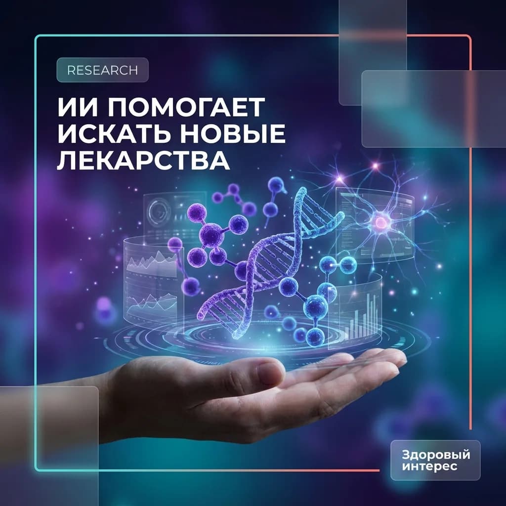 ИИ помогает искать новые лекарства