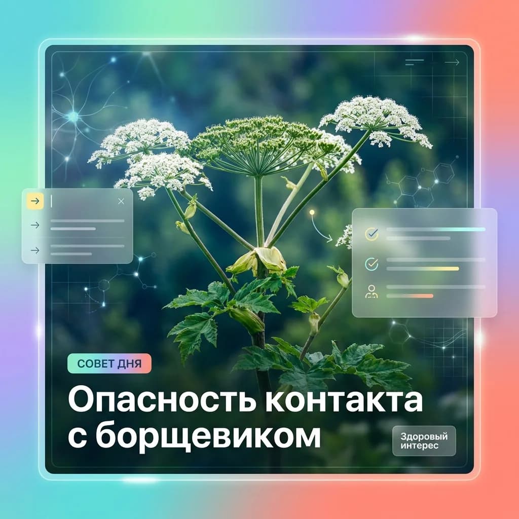Чем опасен контакт с борщевиком