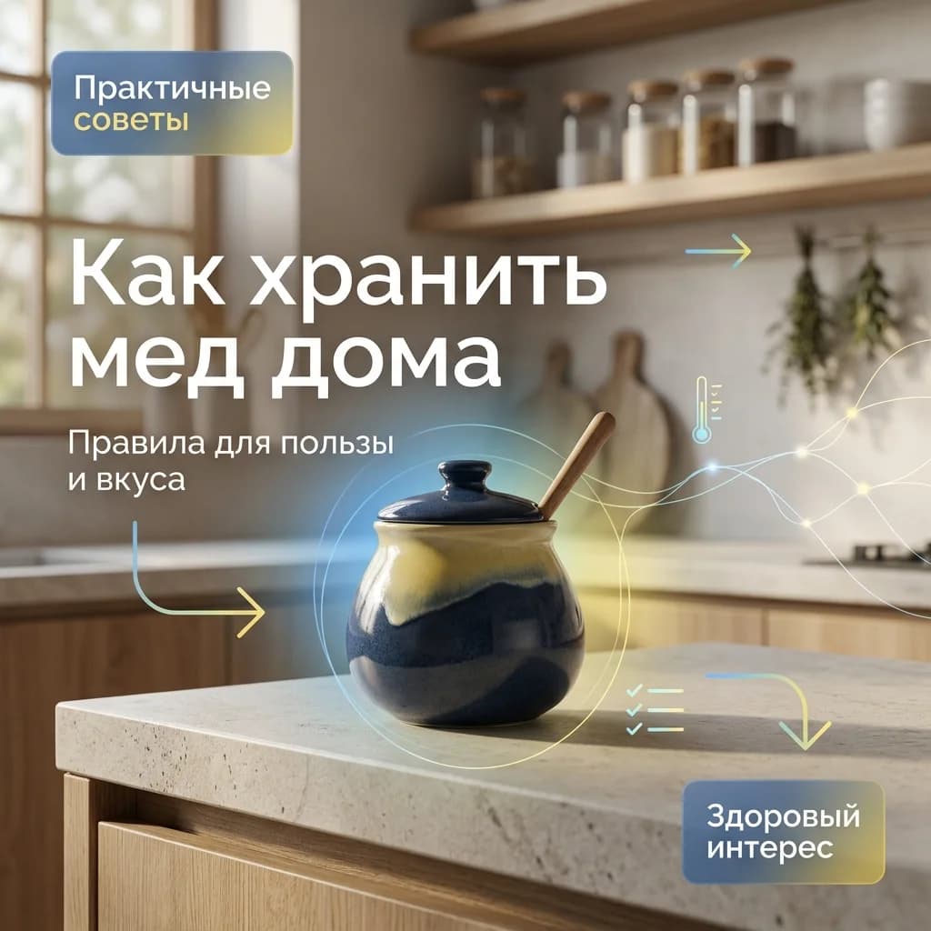 Как хранить мед дома