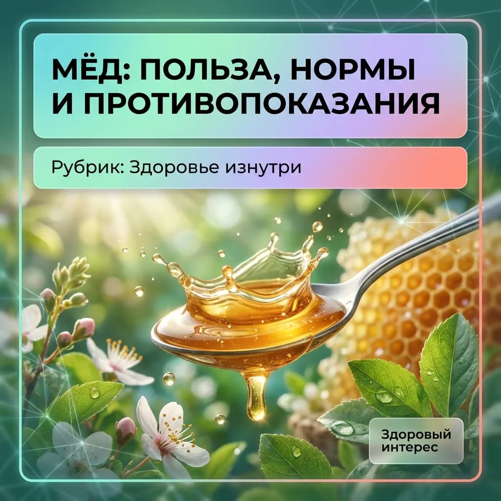 Мед: польза, нормы и противопоказания