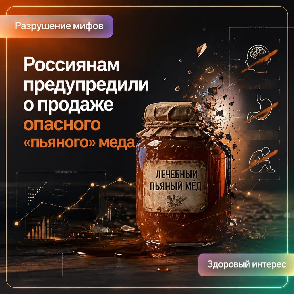 Россиянам предупредили о продаже опасного «пьяного» меда