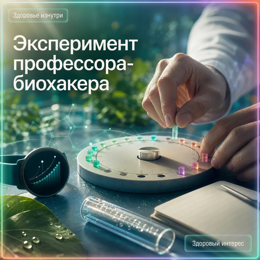 Что показал эксперимент профессора-биохакера