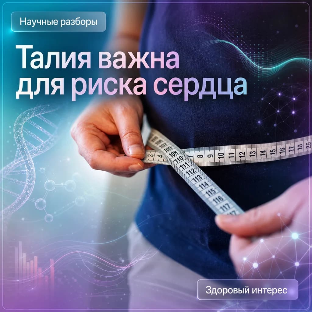 Талия важна для оценки риска сердца