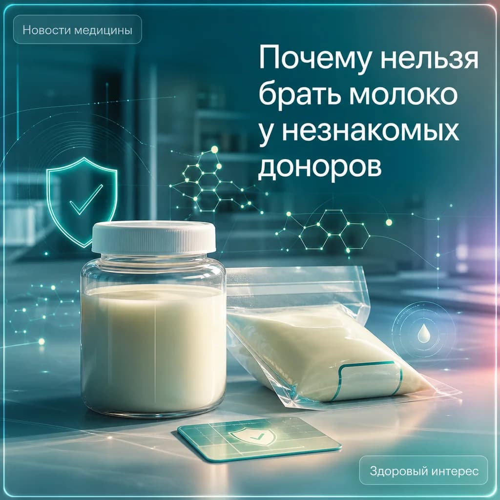 Почему нельзя брать грудное молоко у незнакомых доноров