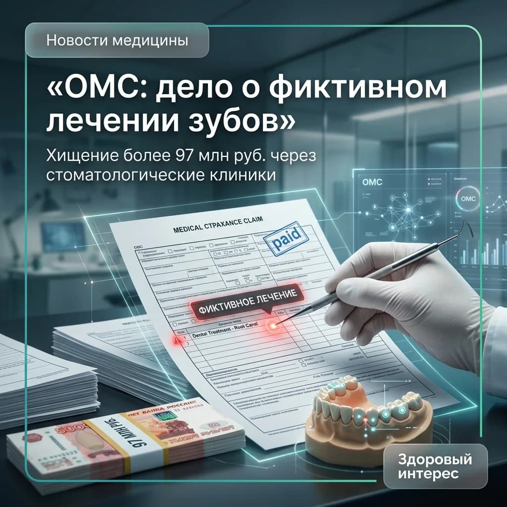 ОМС: дело о фиктивном лечении зубов