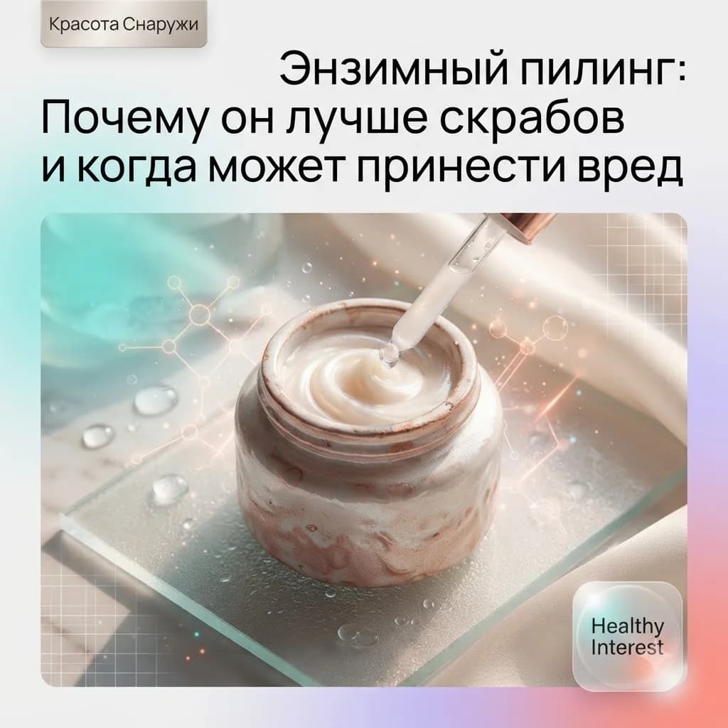 Энзимный пилинг: чем он лучше скраба и когда может навредить