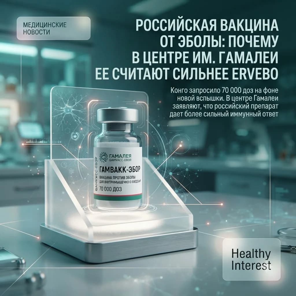 Российская вакцина от Эболы: почему в Центре Гамалеи считают ее сильнее Ervebo