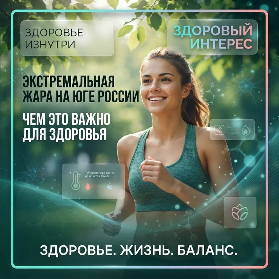 Экстремальная жара на юге России: чем это важно для здоровья