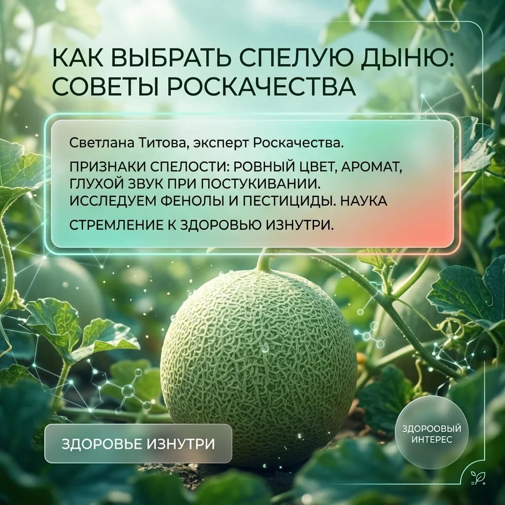 Как выбрать спелую дыню: советы Роскачества