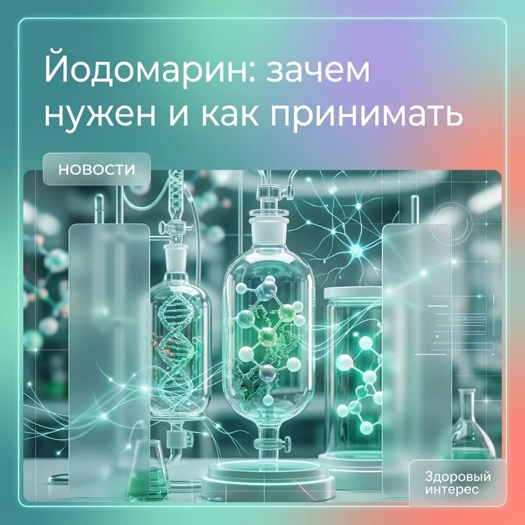 Йодомарин: зачем нужен и как принимать