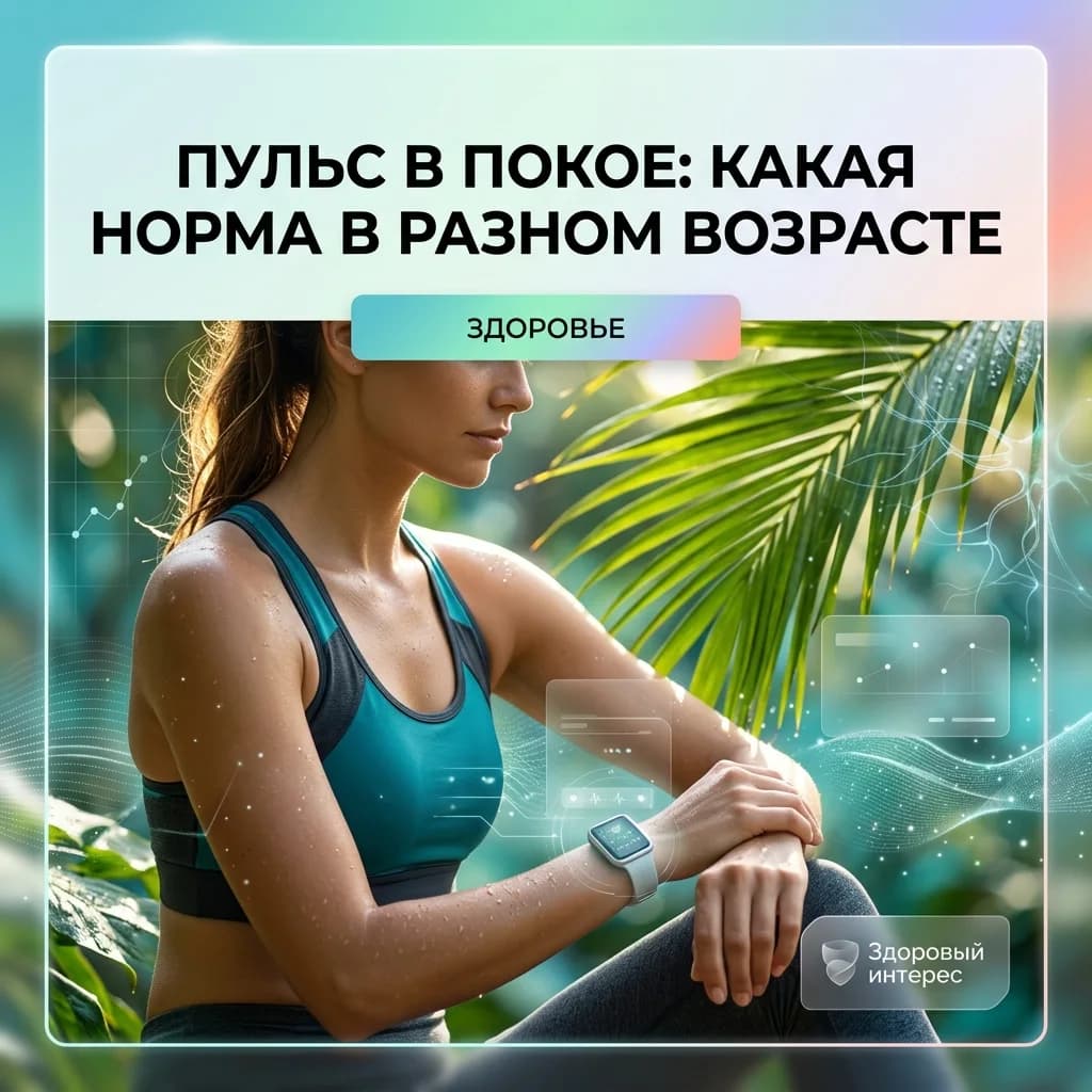 Пульс в покое: какая норма в разном возрасте