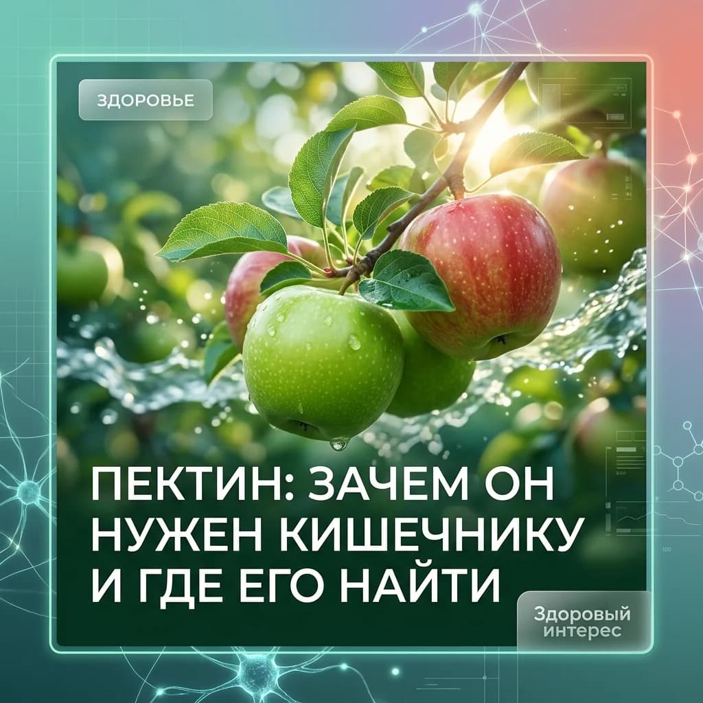 Пектин: зачем он нужен кишечнику и где его найти