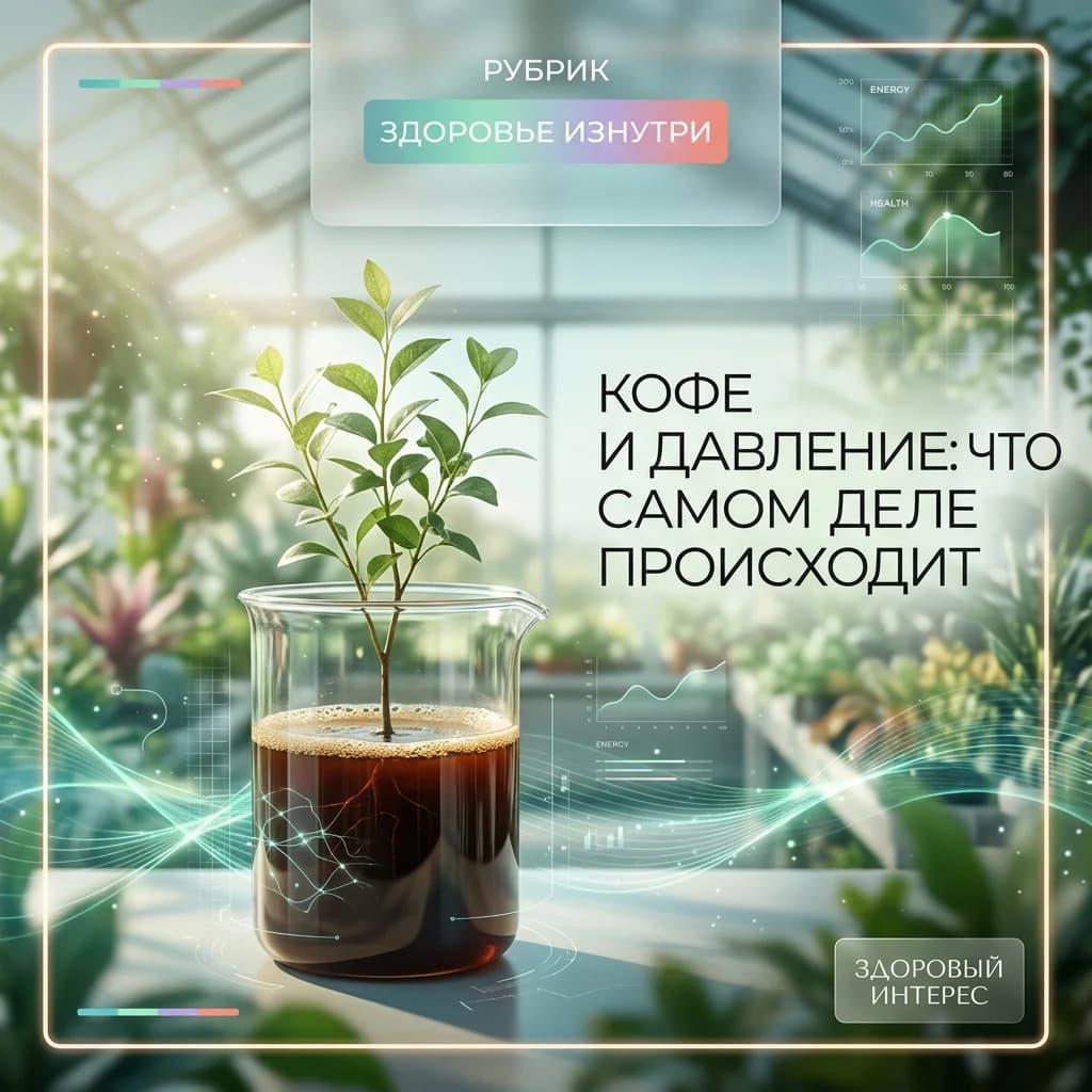 Кофе и давление: что на самом деле происходит