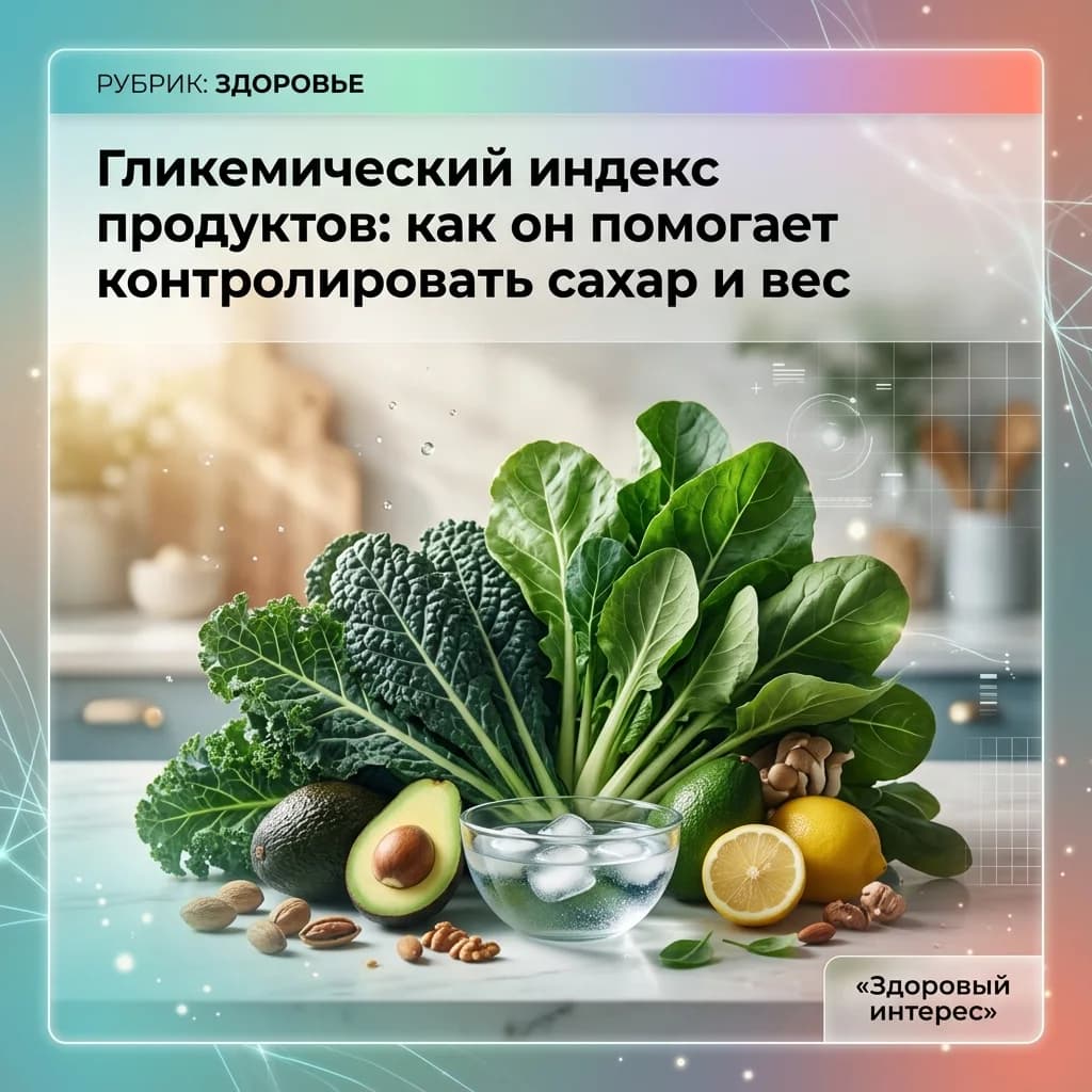 Гликемический индекс продуктов: как он помогает контролировать сахар и вес