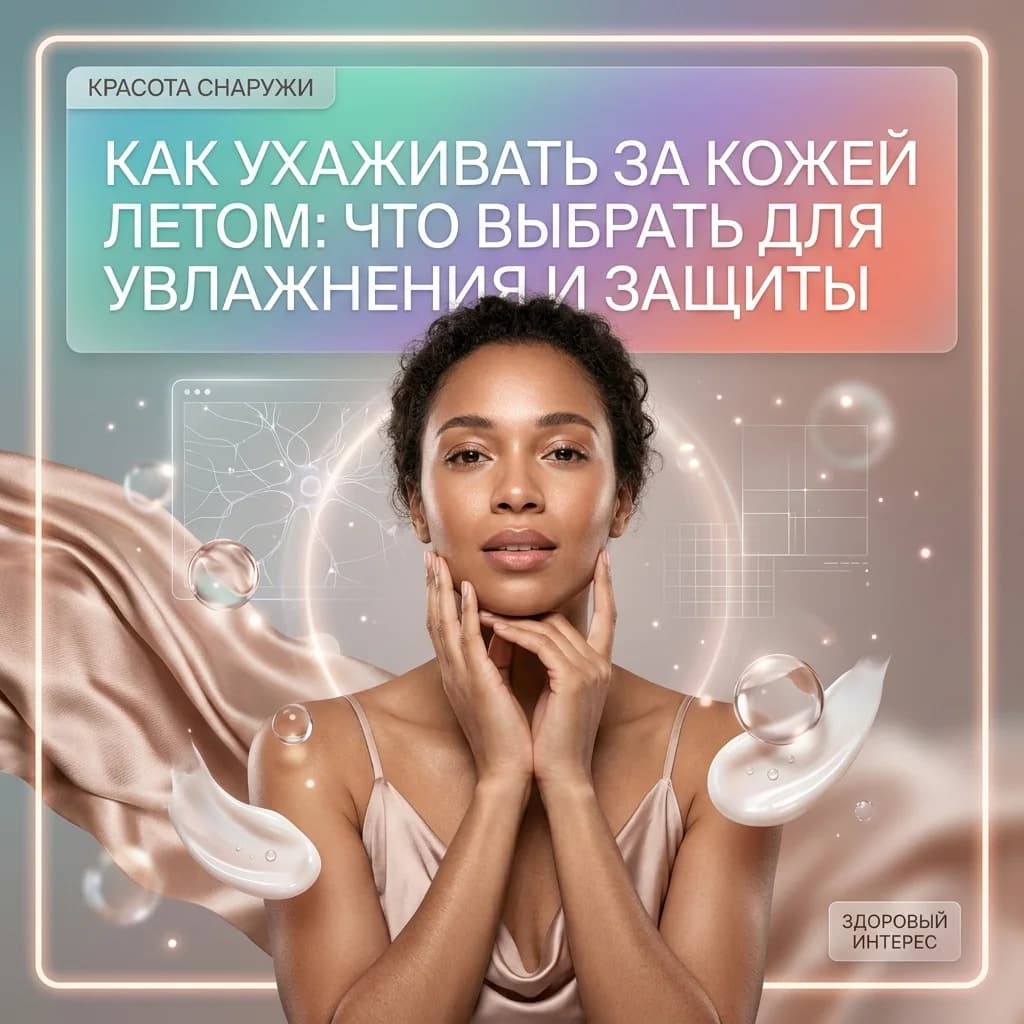 Как ухаживать за кожей летом: что выбрать для увлажнения и защиты