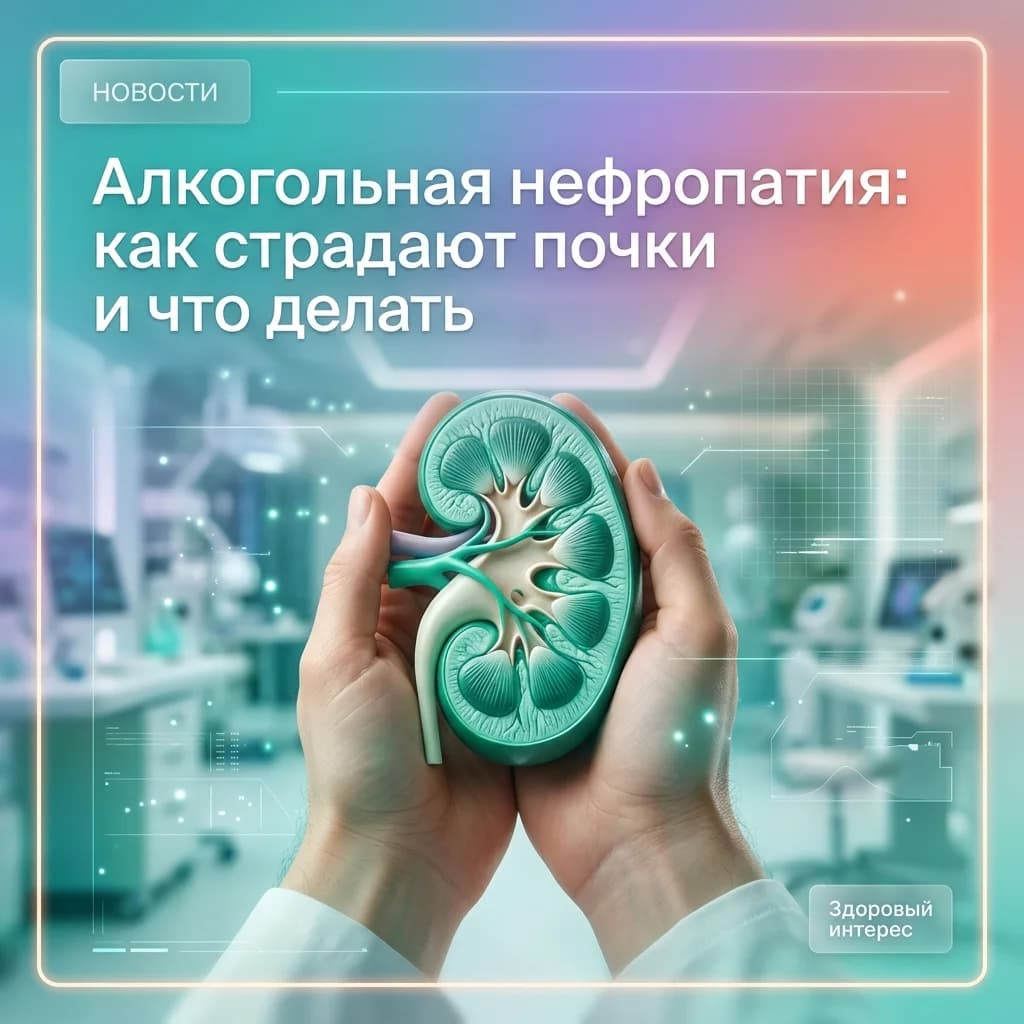 Алкогольная нефропатия: как страдают почки и что делать