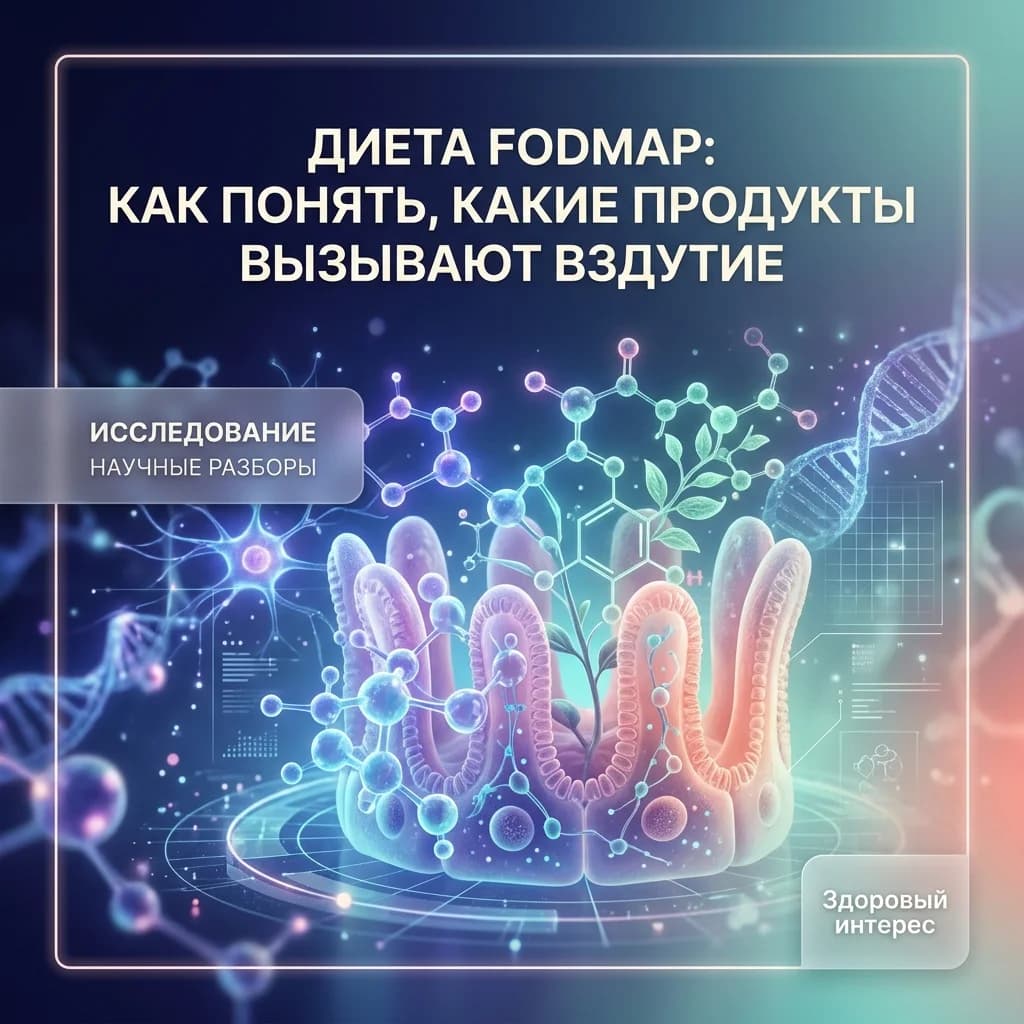 Диета FODMAP: как понять, какие продукты вызывают вздутие