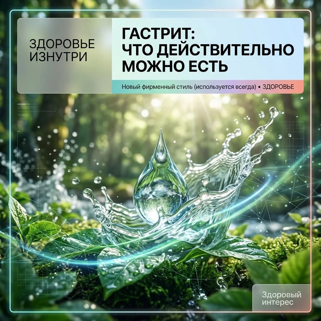 Гастрит: что действительно можно есть