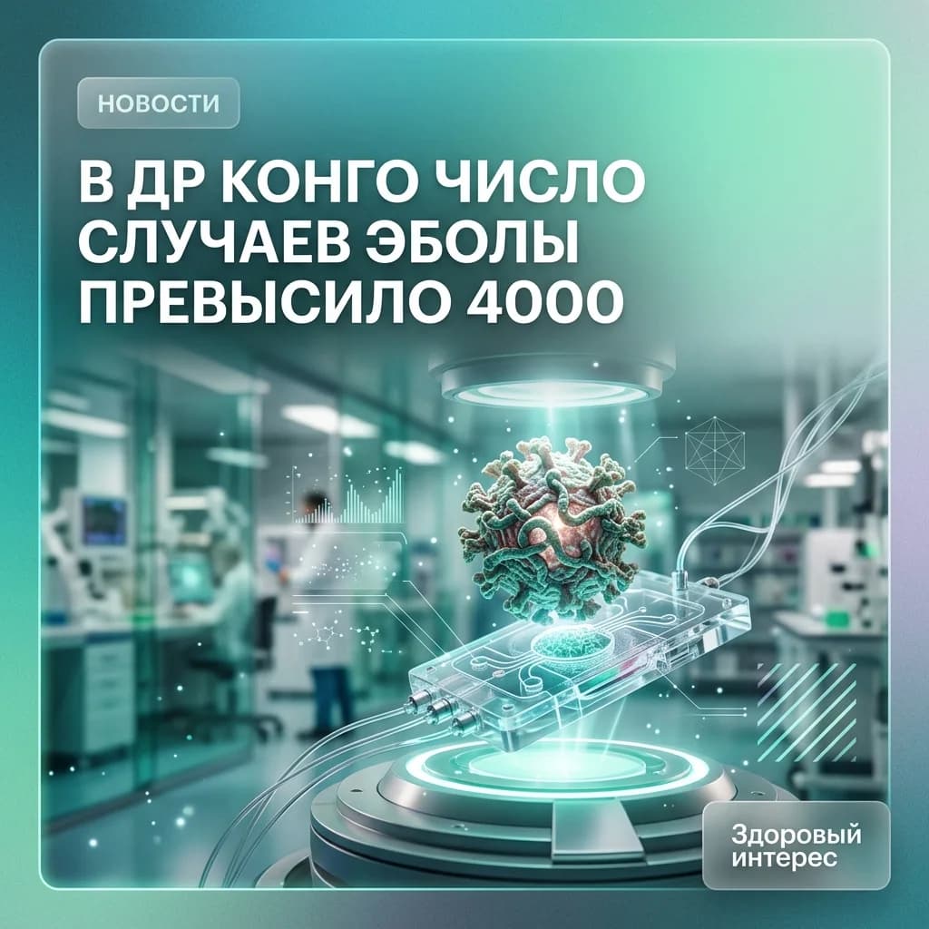 В ДР Конго число случаев Эболы превысило 4000