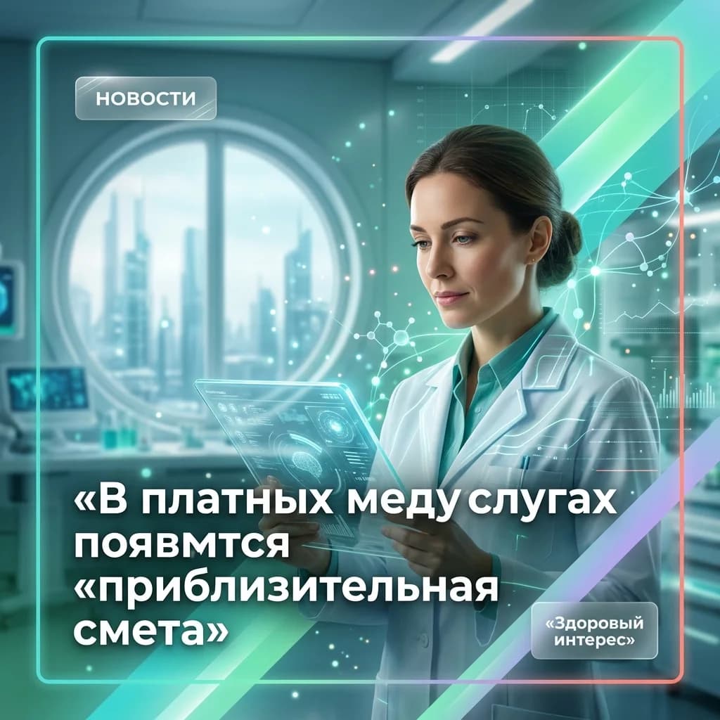 В платных медуслугах появится «приблизительная смета»