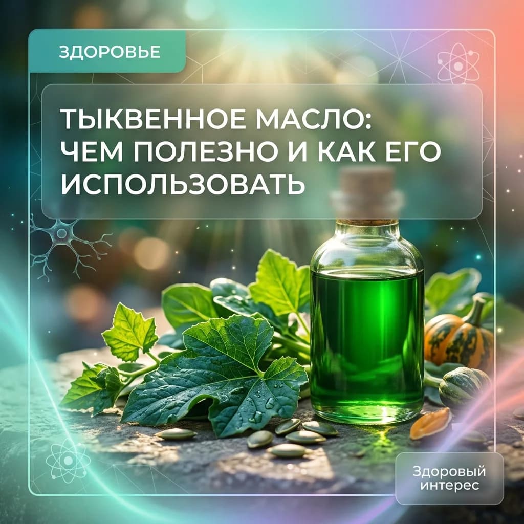 Тыквенное масло: чем полезно и как его использовать