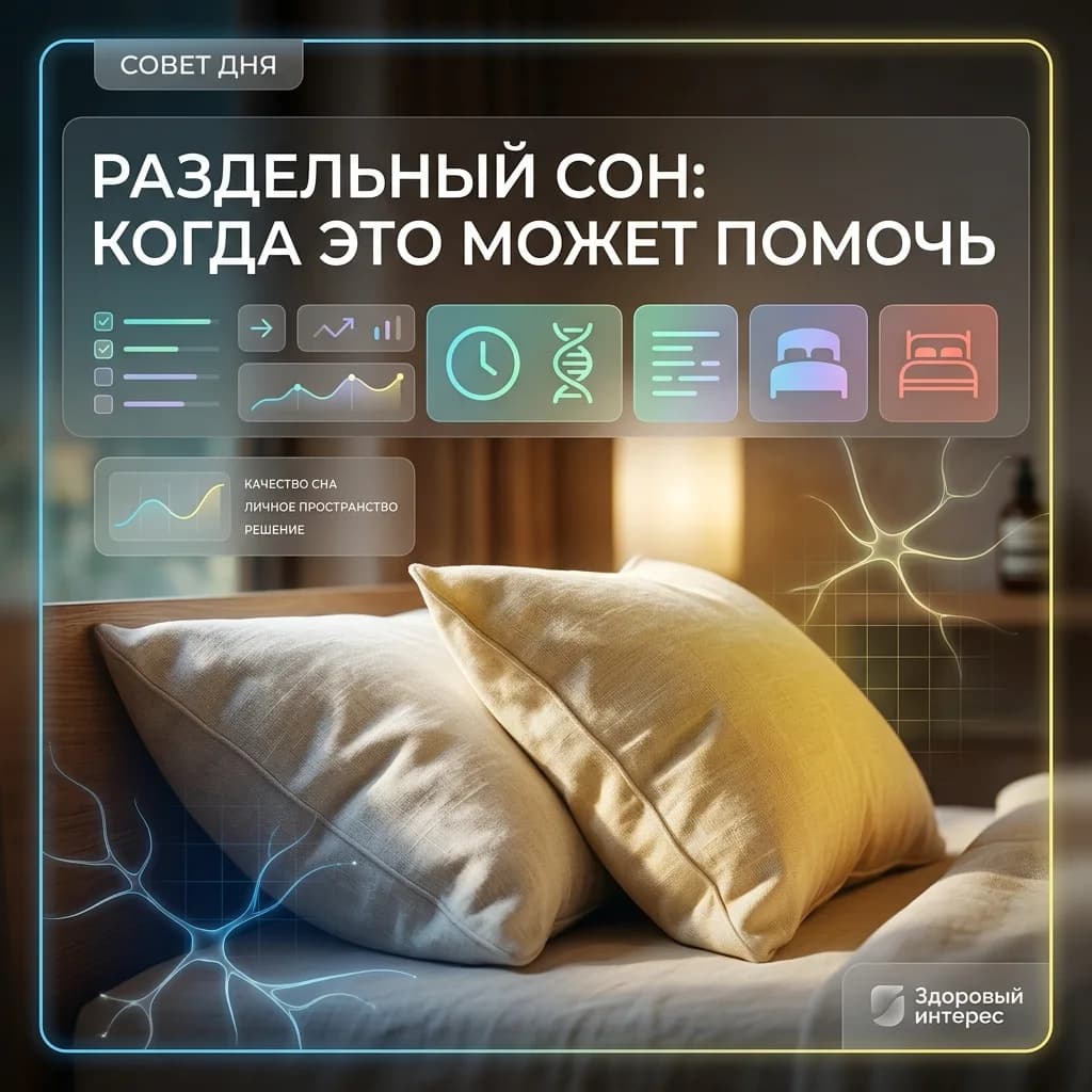 Раздельный сон: когда это может помочь