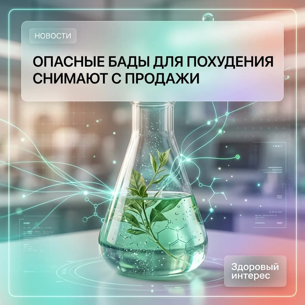Опасные БАДы для похудения снимают с продажи