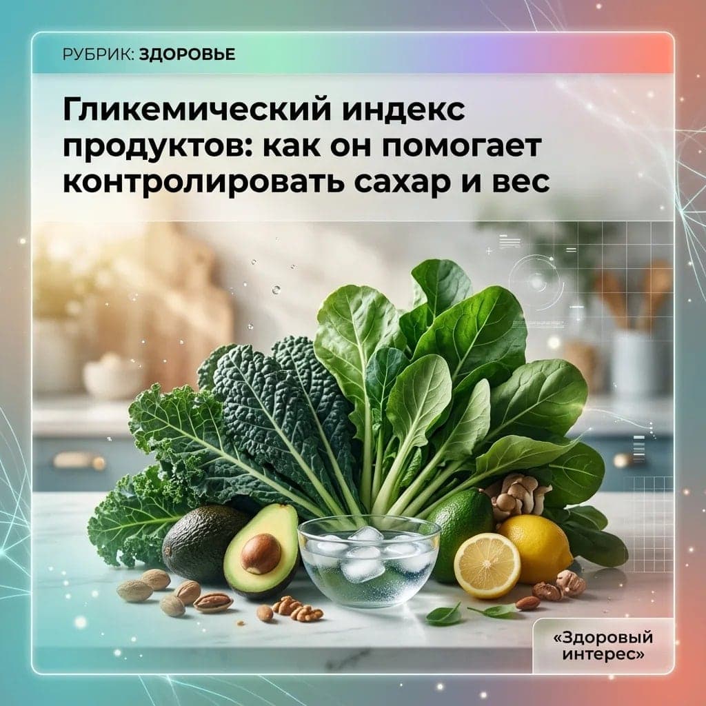 Гликемический индекс продуктов: как он помогает контролировать сахар и вес
