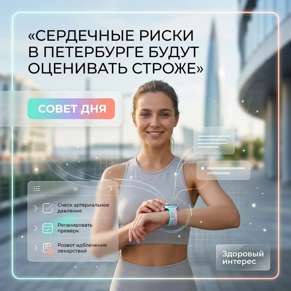Сердечные риски в Петербурге будут оценивать строже
