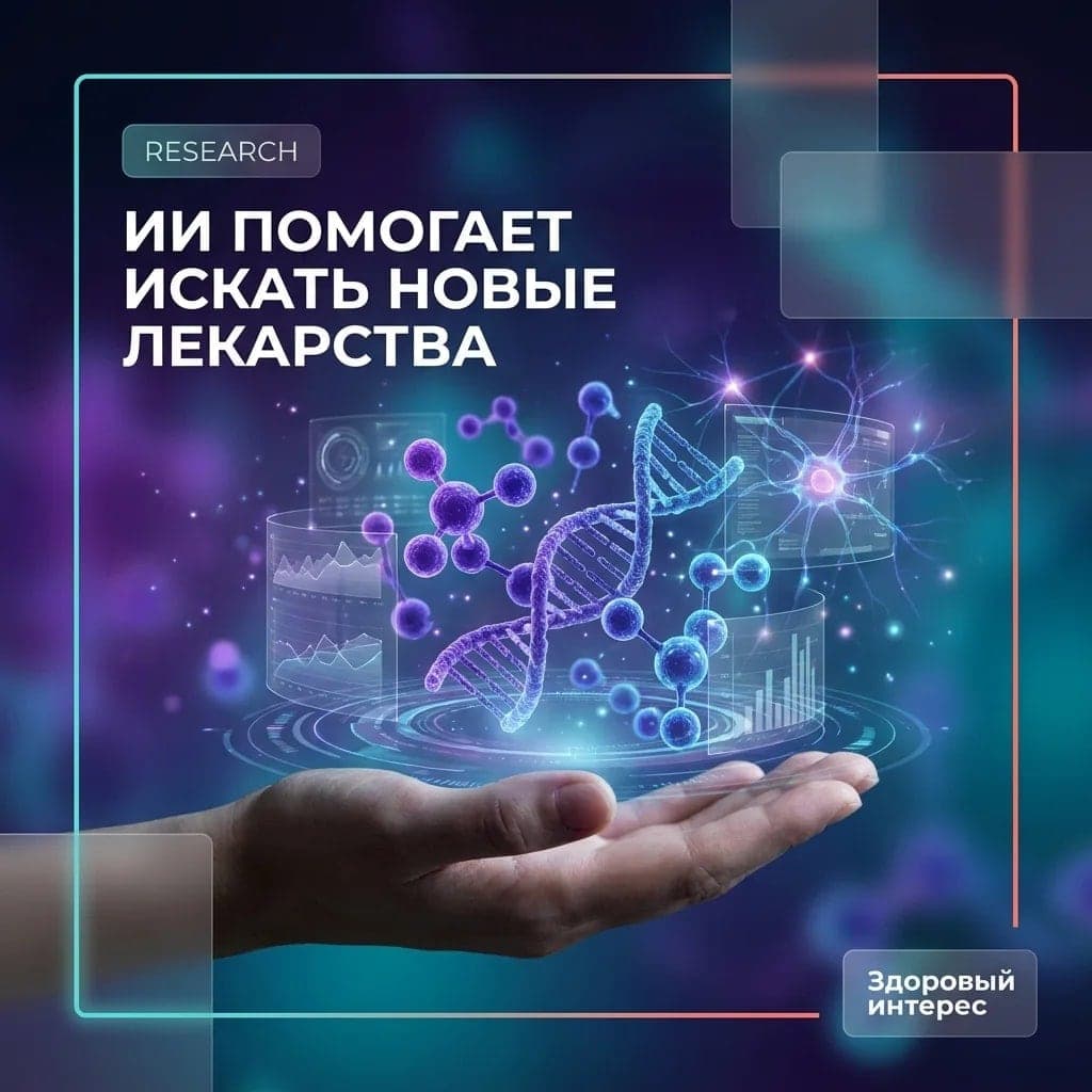 ИИ помогает искать новые лекарства