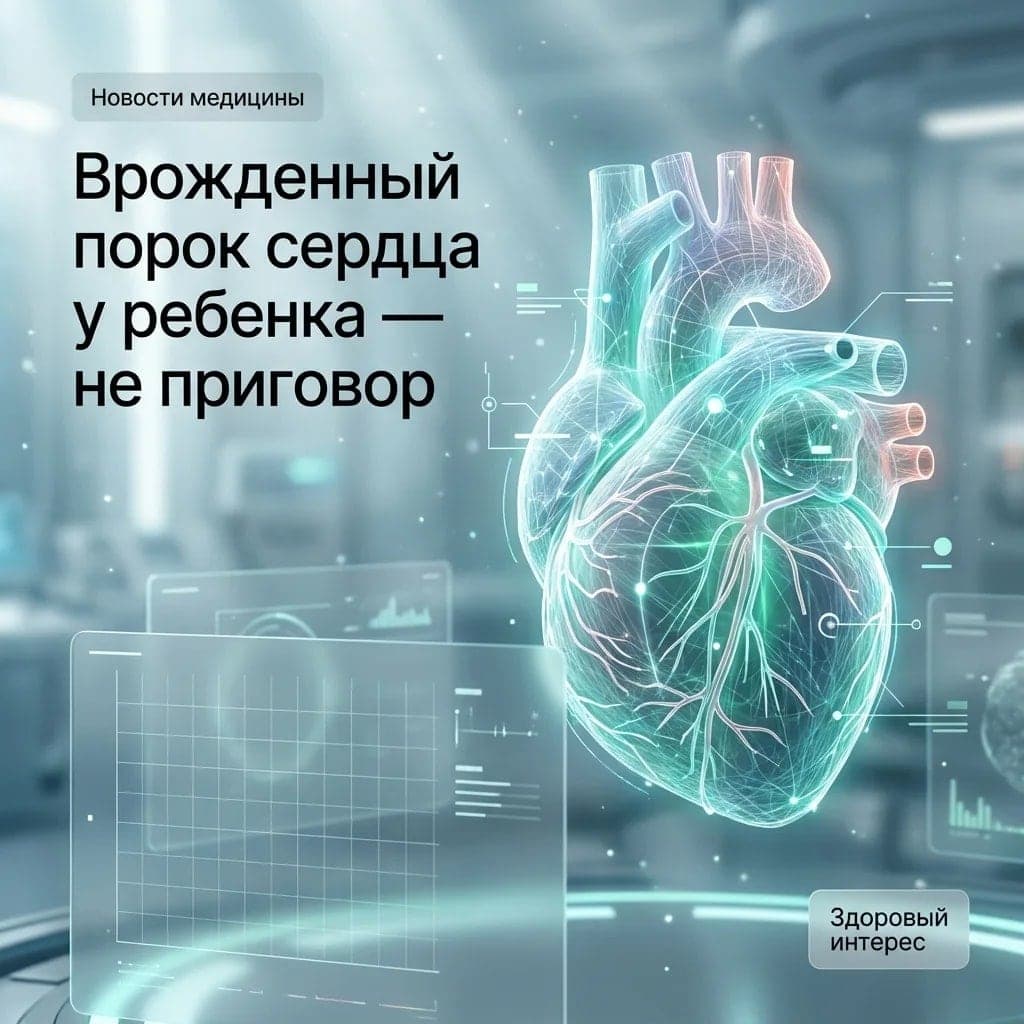 Порок сердца у ребёнка — не приговор