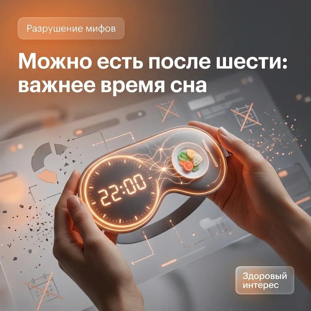 Есть после шести можно: важнее время сна