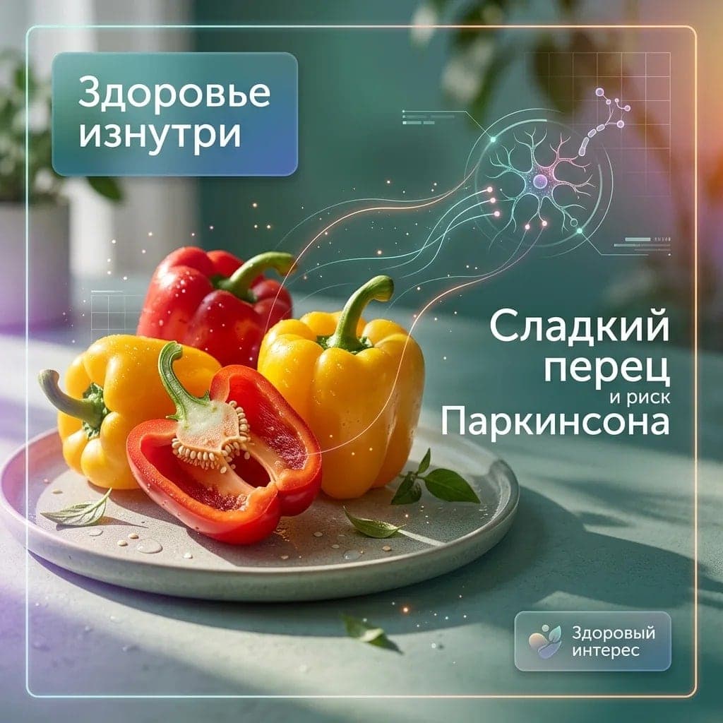 Сладкий перец и риск Паркинсона
