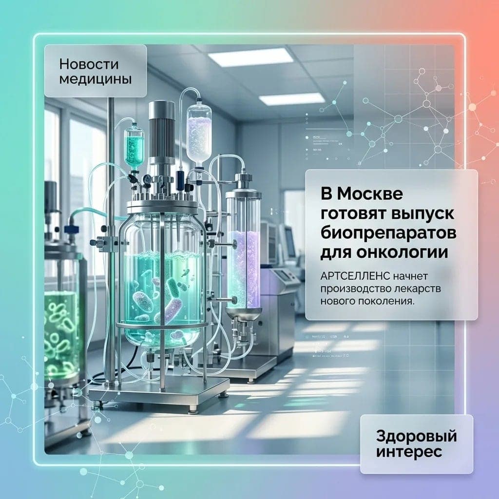 В Москве готовят выпуск биопрепаратов для онкологии