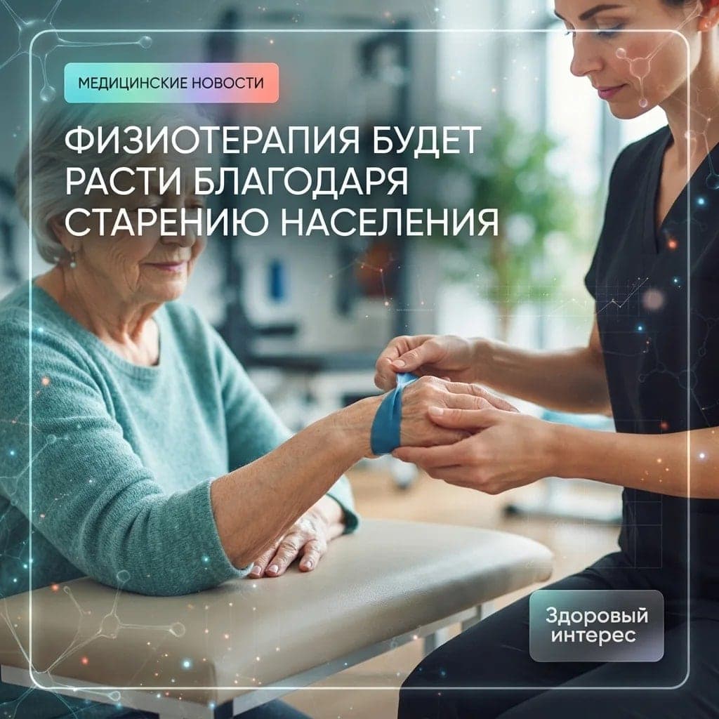 Физиотерапия будет расти из-за старения населения