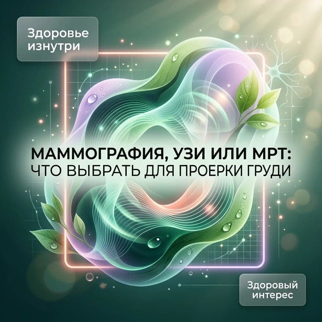 Маммография, УЗИ или МРТ: что выбрать для проверки груди
