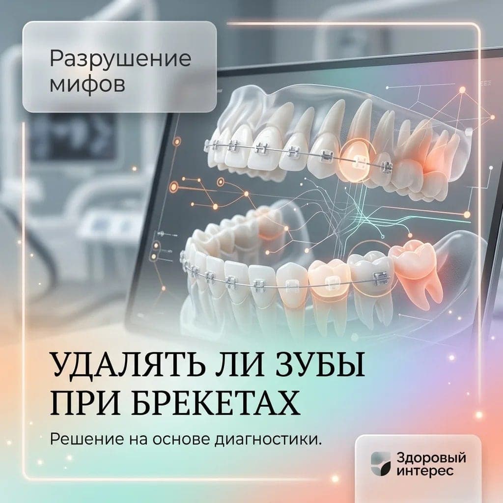 Удалять ли зубы при брекетах